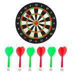 Kipa Gaming Dart On: Magnetic Dart Board Game- Bullseye Dart Board with 6 pcs Safe Darts for Indoor and Outdoor Game | Grocsy