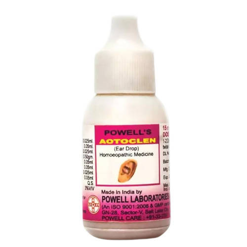 Powell's Homeopathy Aotoclen Ear Drops | Grocsy
