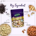Happilo Premium Oven Roasted & Lightly Salted Party Mix | Grocsy