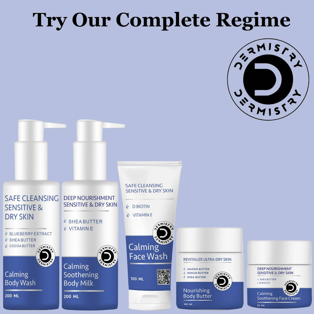 Dermistry Calming Body Wash & Calming Face Wash | Grocsy