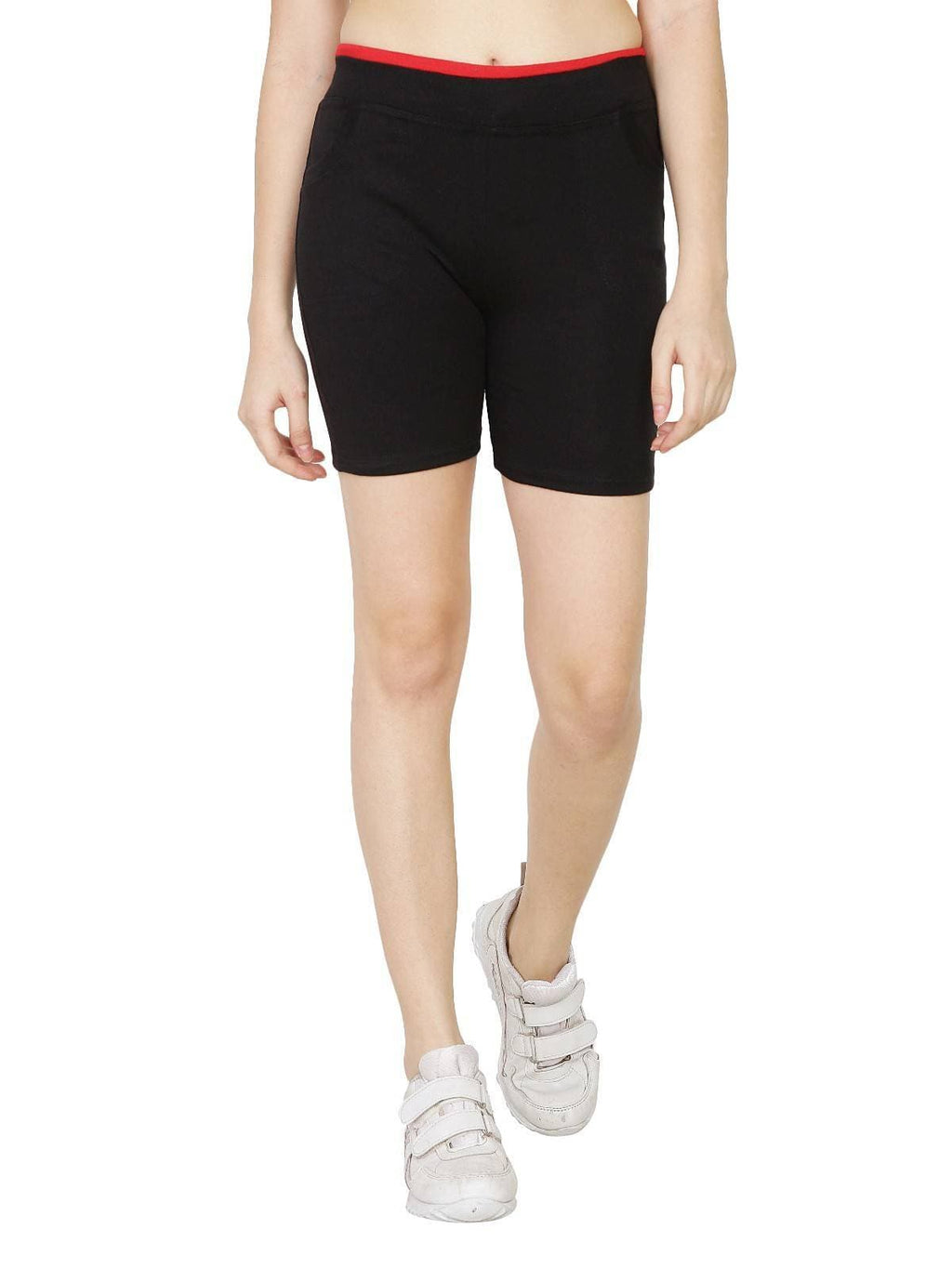 Asmaani Black Color Short Pant with Two Side Pockets | Grocsy