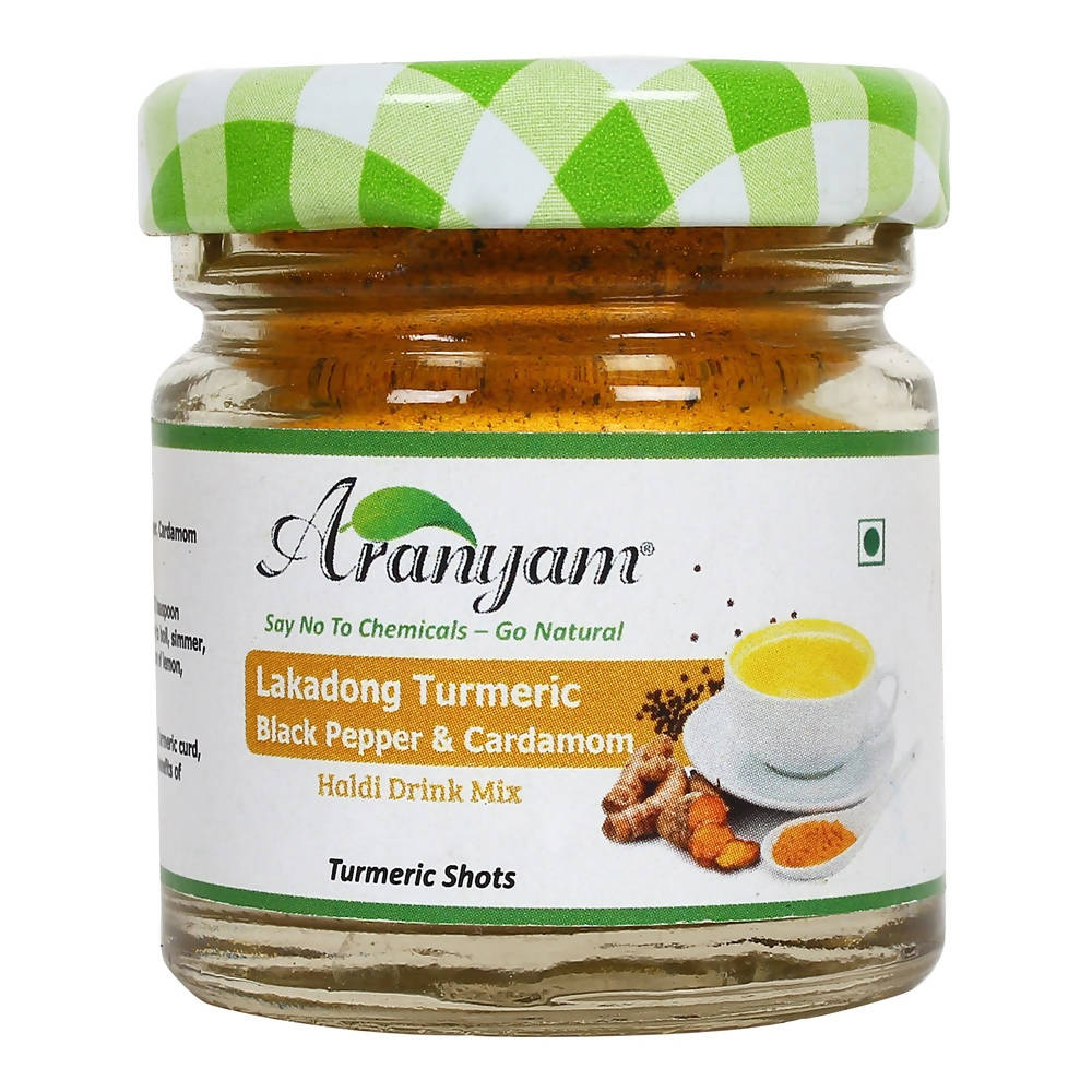 Aranyam Lakadong Turmeric Black Pepper & Cardamon | Grocsy