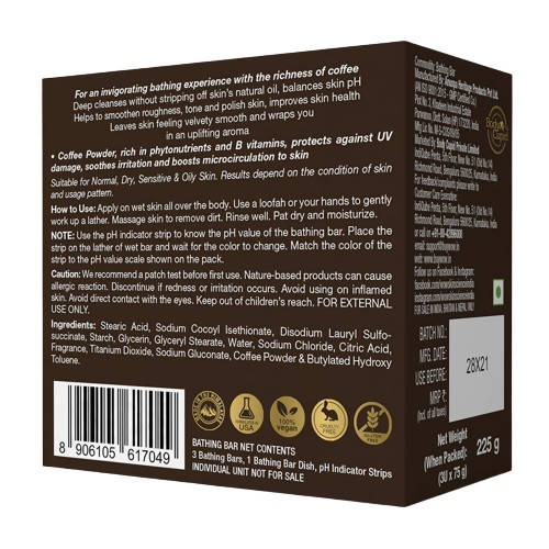 Wow Skin Science Coffee Bathing Bar | Grocsy