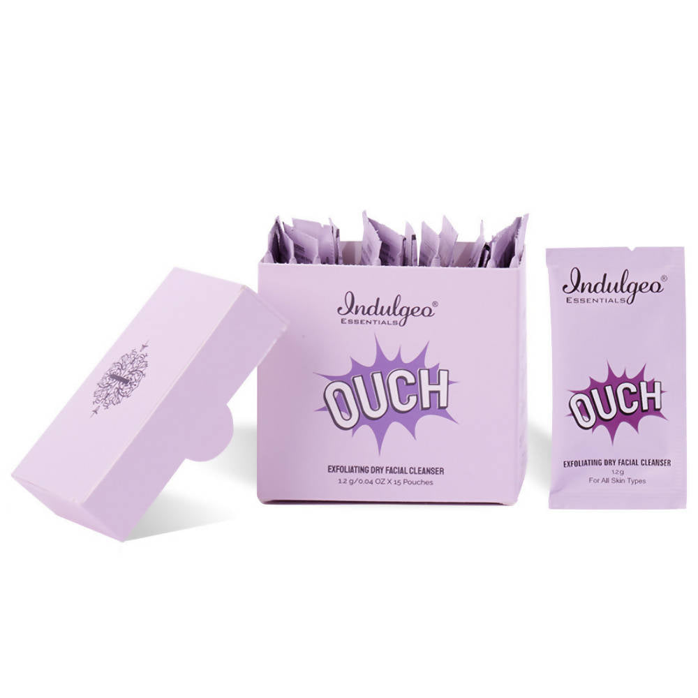 Indulgeo Essentials OUCH Exfoliating Dry Facial Cleanser | Grocsy