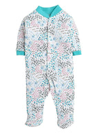 Daddy - G Rompers/Sleepsuits/Jumpsuit /Night Suits for New Born Babies - Mint Green | Grocsy