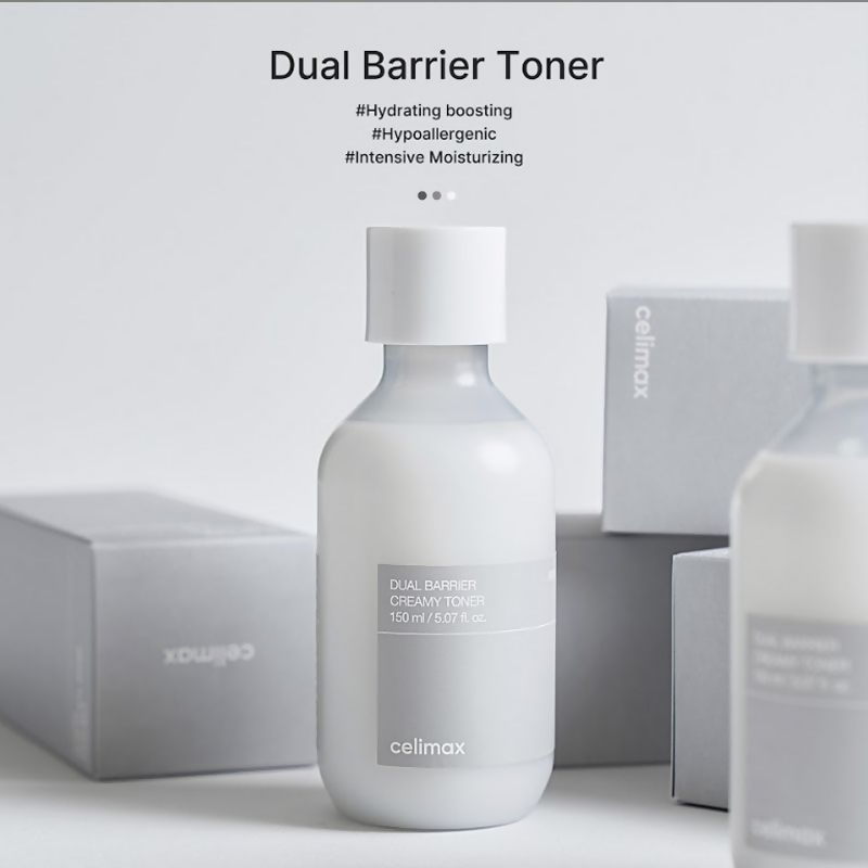Celimax Dual Barrier Creamy Toner - Korean Skin Care | Grocsy