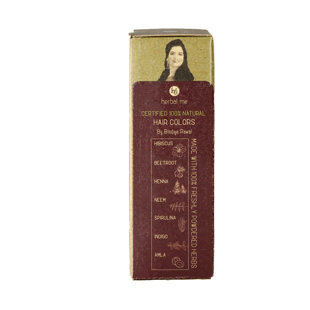 Herbal Me Burgundy Natural Hair Color | Grocsy