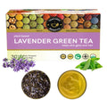 Teacurry Lavender Green Tea Bags | Grocsy