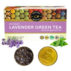 Teacurry Lavender Green Tea Bags | Grocsy