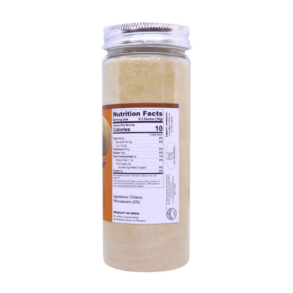Tassyam Organics Chikoo Powder | Grocsy