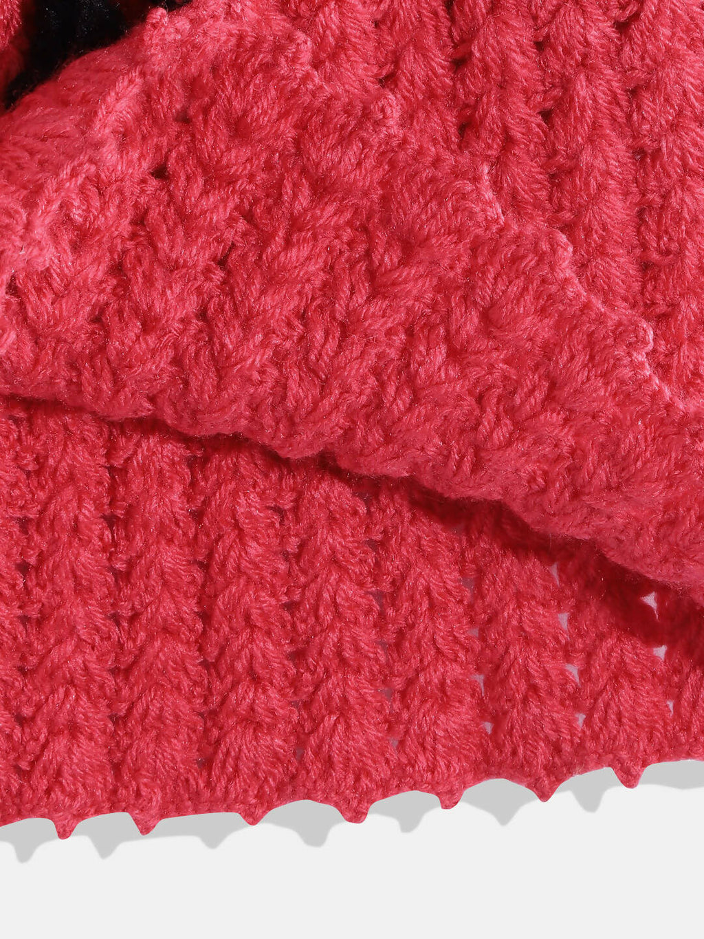 ChutPut Hand knitted Crochet Wool Queen Dress - Pink | Grocsy