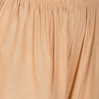 PAVONINE Beige Color Golden Printed Rayon Fabric Sharara For Women & Girls | Grocsy