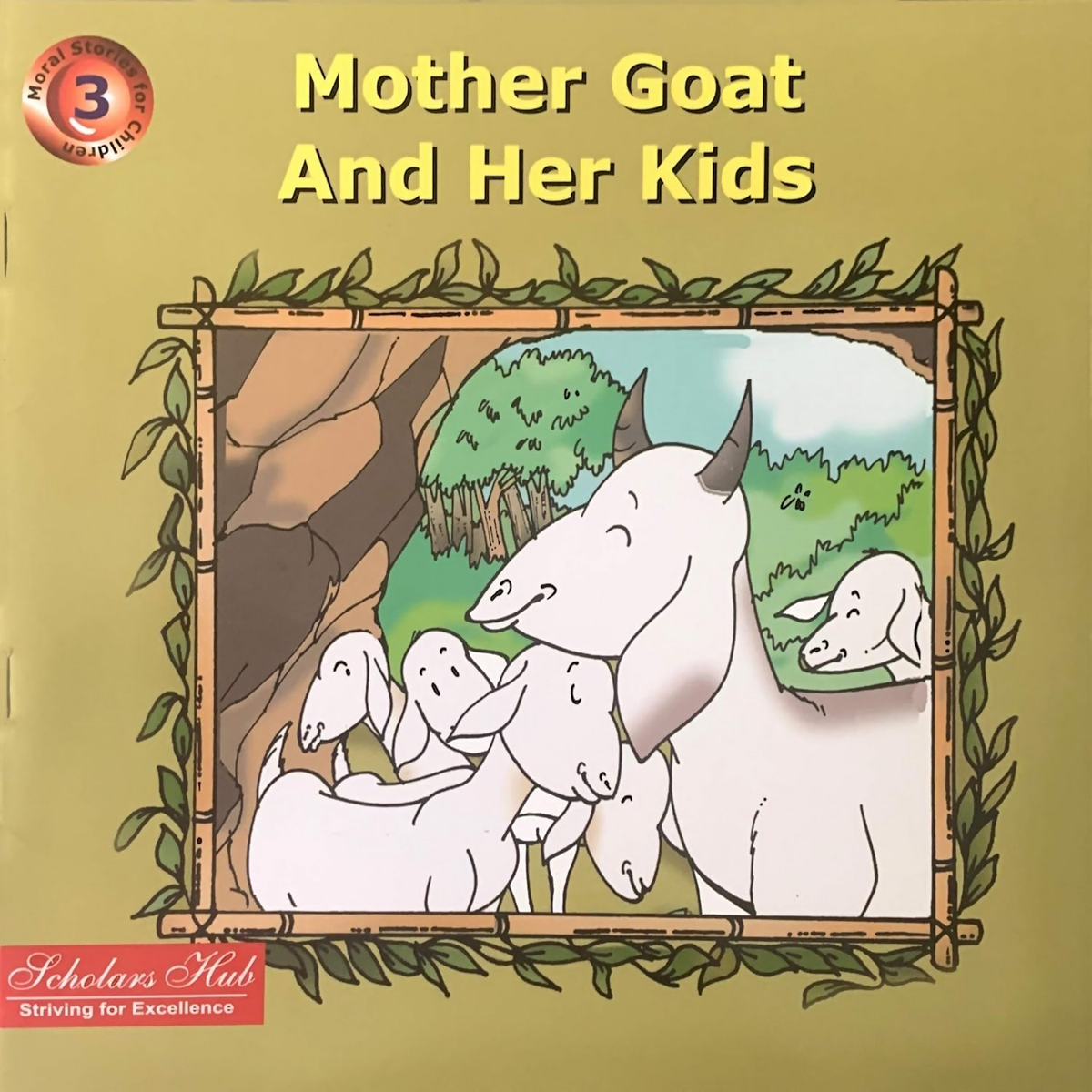 Mother Goat And Her Kids.-3. | Grocsy