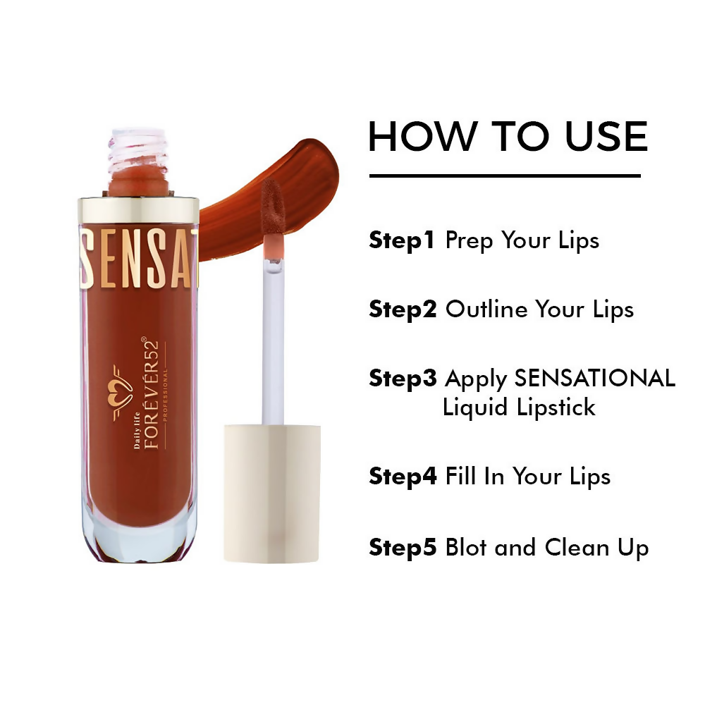 Daily Life Forever52 Sensational Lip Liquid Lipstick - SSL013 | Grocsy