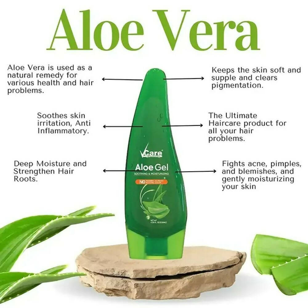 VCare Aloe Vera Gel | Grocsy