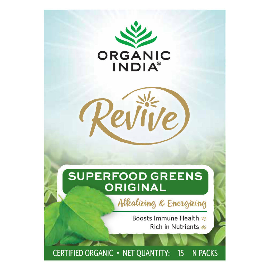 Organic India Revive Superfood Greens Original | Grocsy