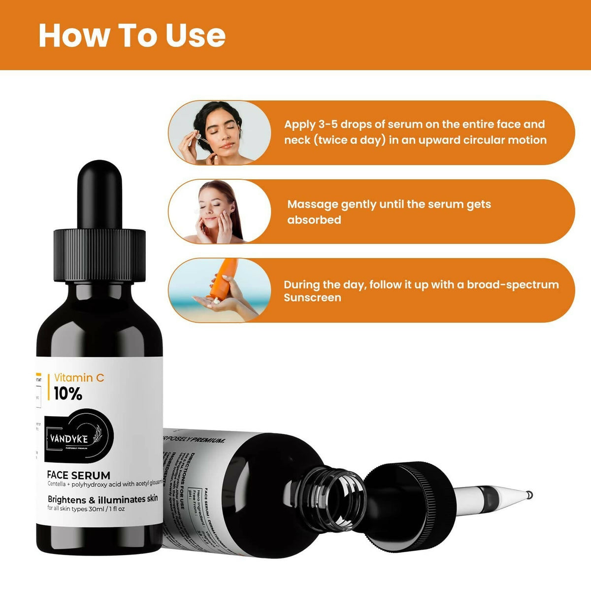 Vandyke Vitamin C 10% Face Serum | Grocsy