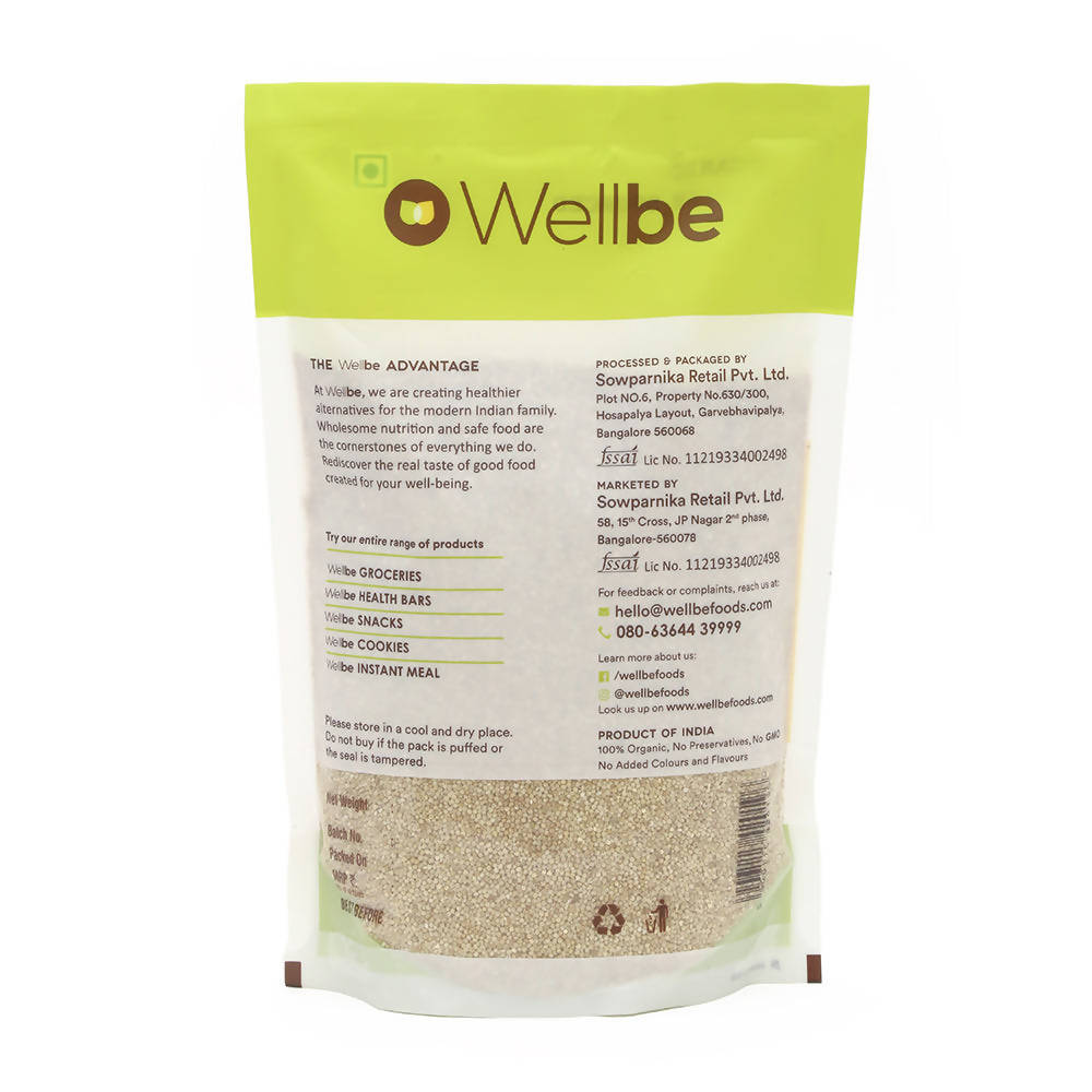Wellbe Barnyard Millets | Grocsy
