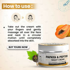 The Natural Wash Papaya & Peptide Night Cream | Grocsy