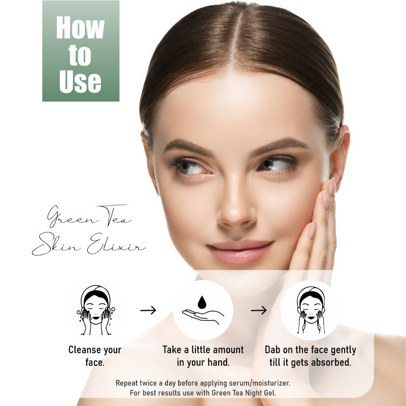 The Beauty Sailor Green Tea Skin Elixir Oil Control | Grocsy