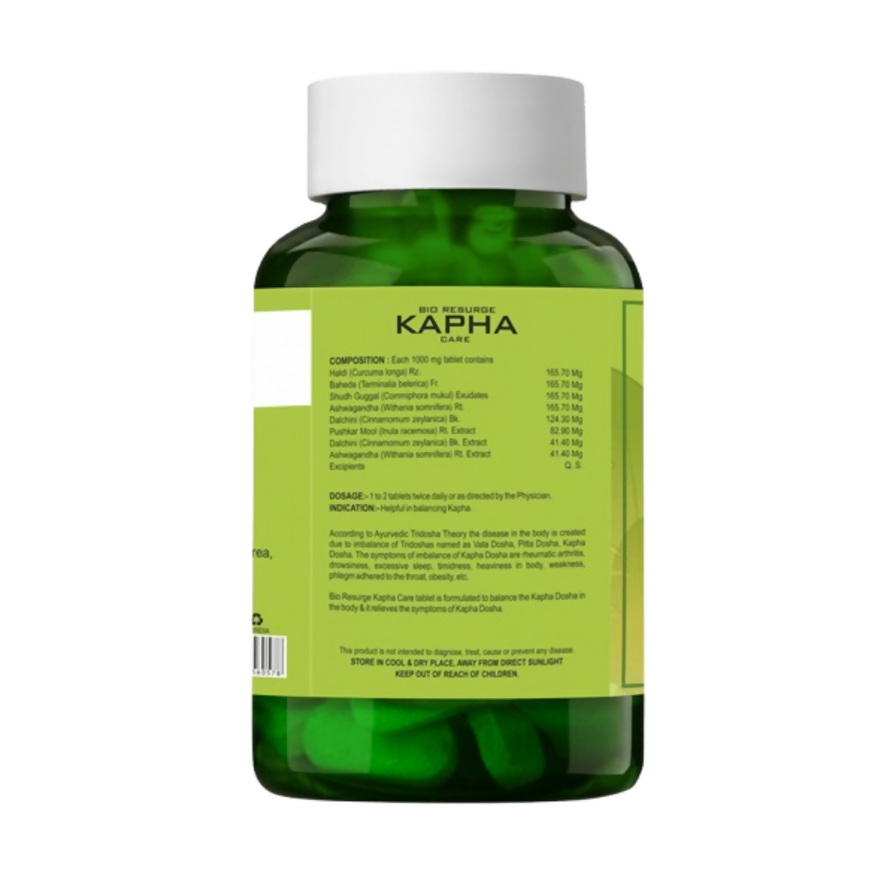 Bio Resurge Life Kapha Care Tablets | Grocsy