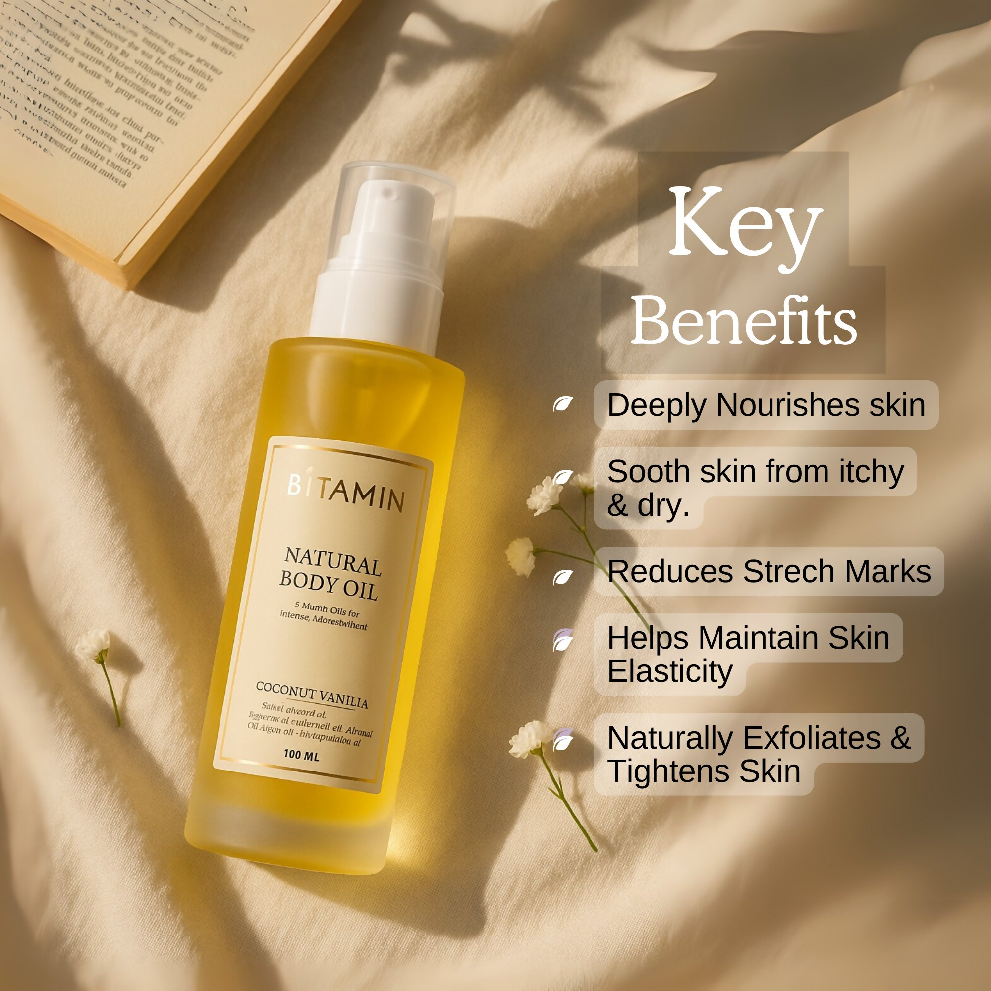 Bitamin Natural Body Oil | Grocsy