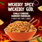 WickedGud Chilli Cheese Korean Noodles Combo | Grocsy