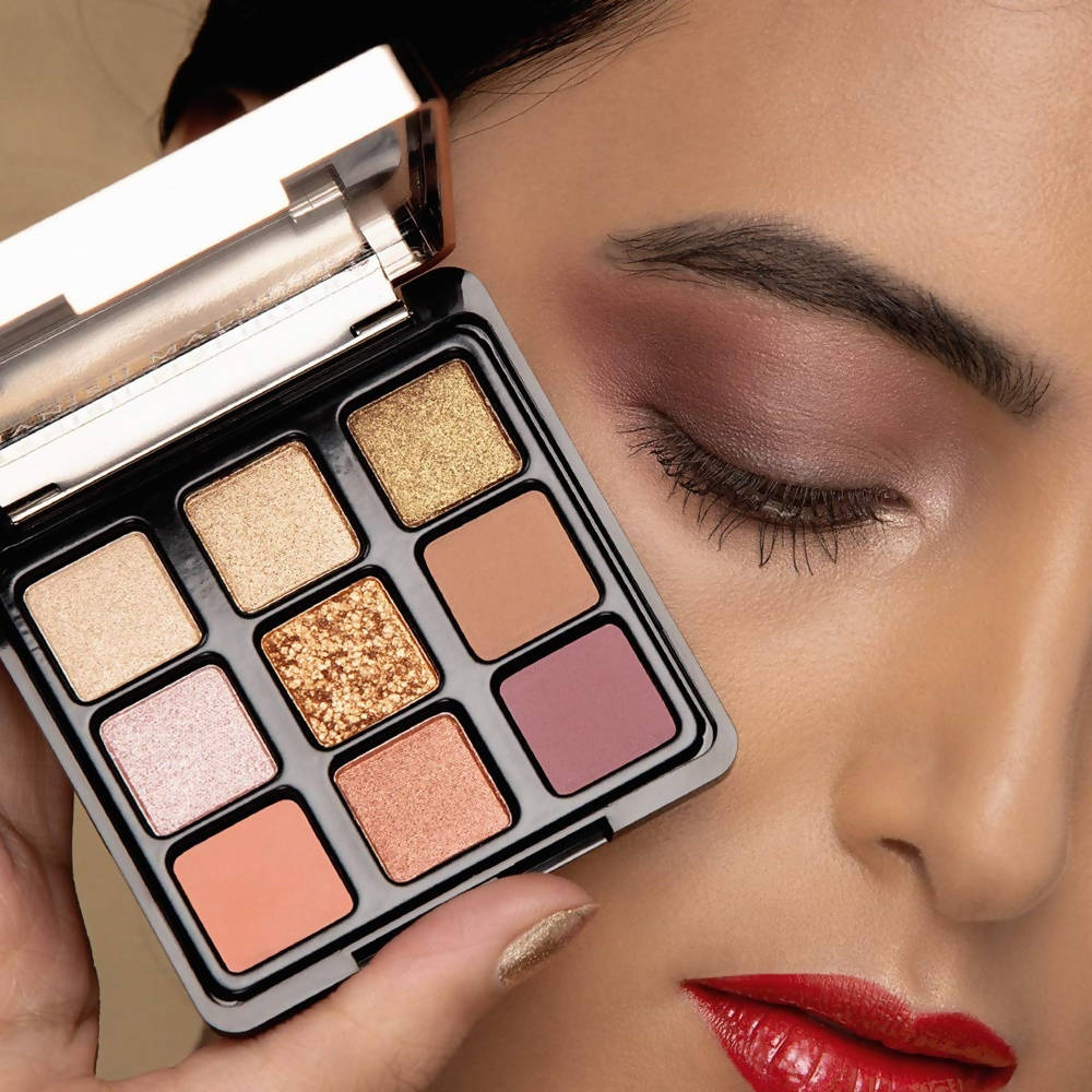 Manish Malhotra 9 In 1 Eyeshadow Palette - Soiree | Grocsy