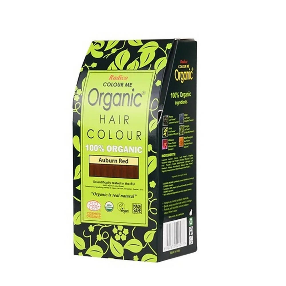 Radico Organic Hair Colour-Auburn Red | Grocsy