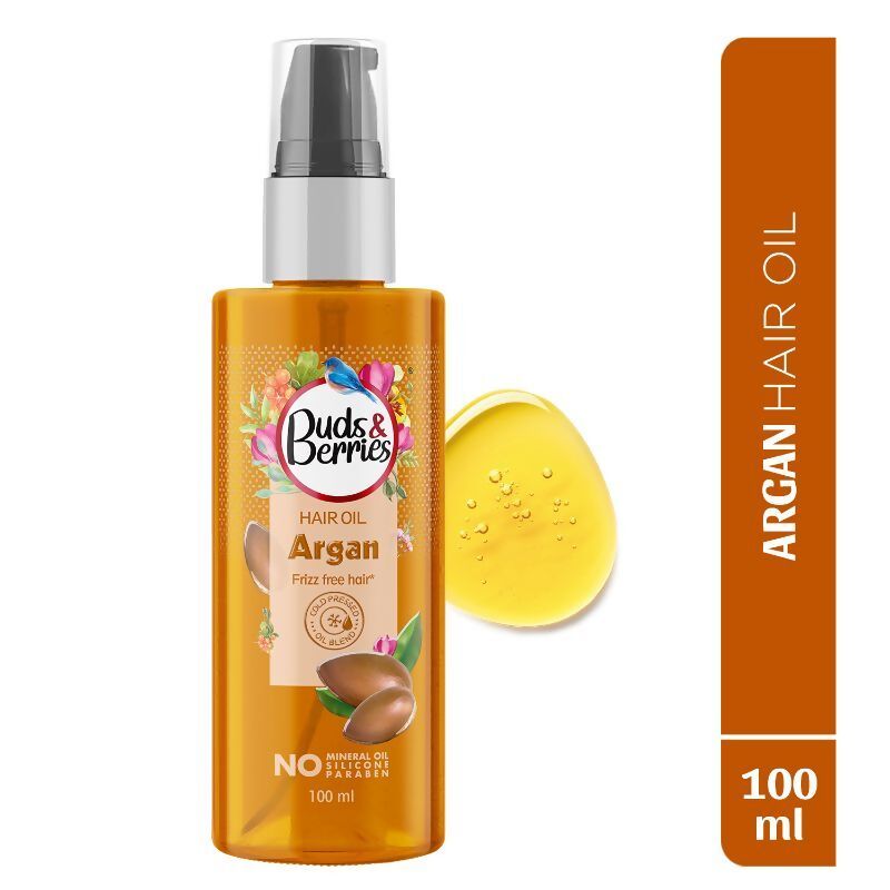 Buds & Berries Argan Hair Oil | Grocsy
