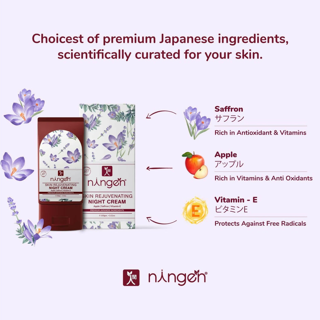 Ningen Skin Rejuvenating Night Cream | Grocsy