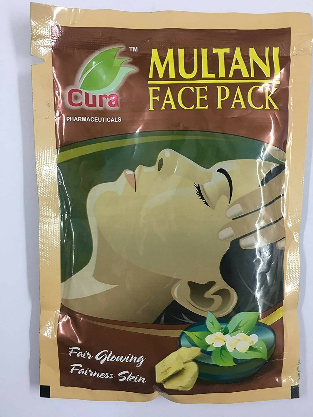 Cura Multani Mitti Face Pack Powder | Grocsy