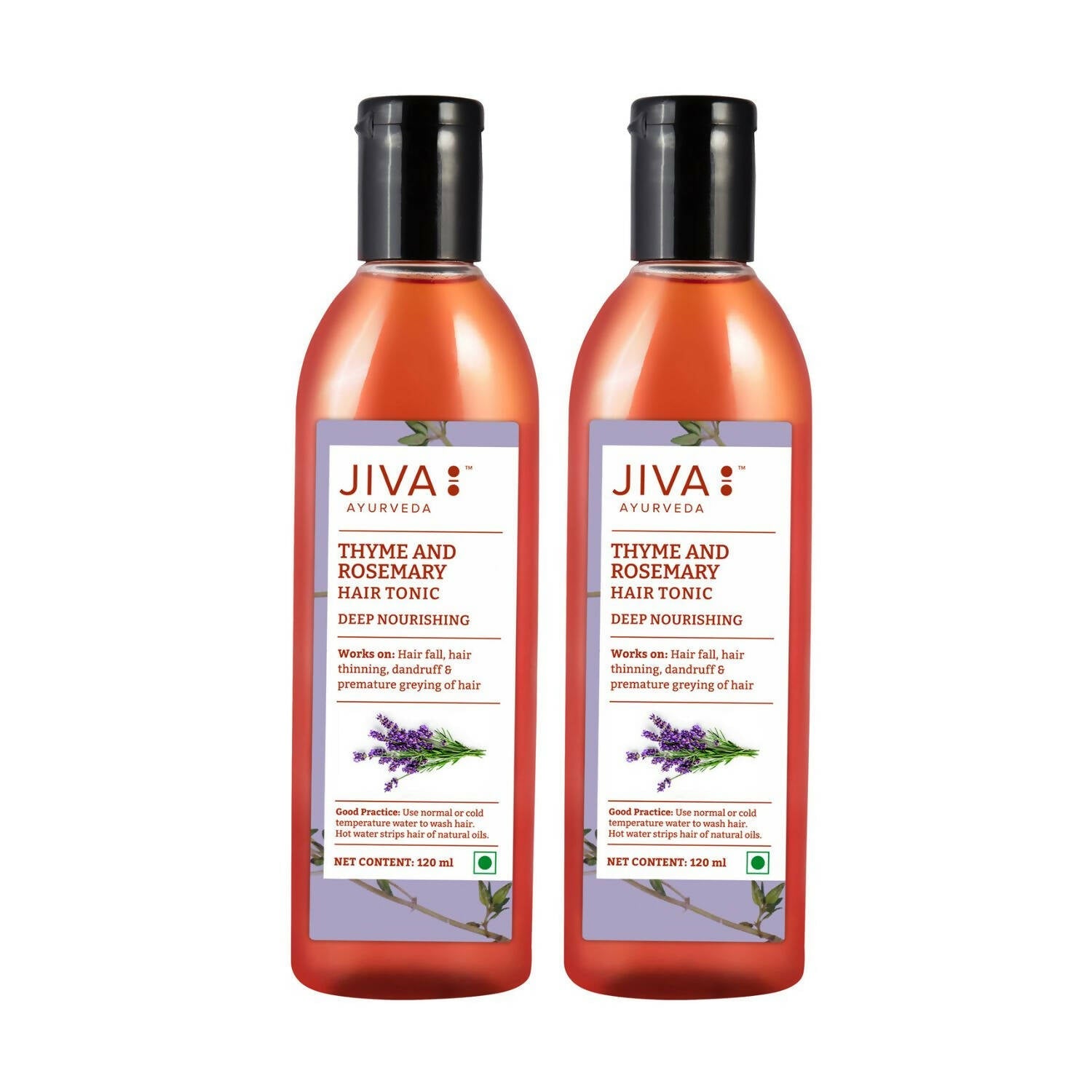Jiva Ayurveda Thyme & Rosemary Hair Tonic | Grocsy