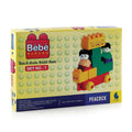 Peacock Learning & Educational Building Interlocking Blocks Set For Kids- Bebe Set No 7 | Grocsy