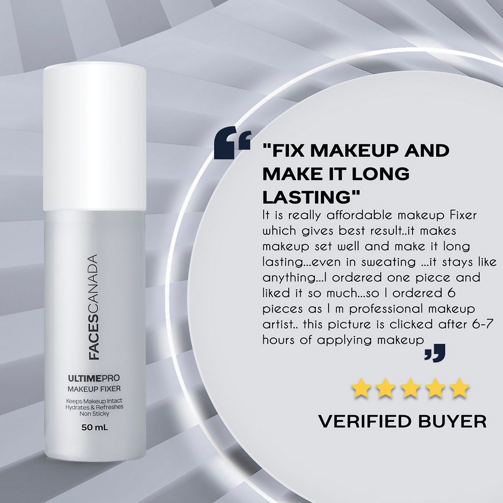 Faces Canada Ultime Pro Makeup Fixer For Long Lasting Makeup Setting Spray | Grocsy