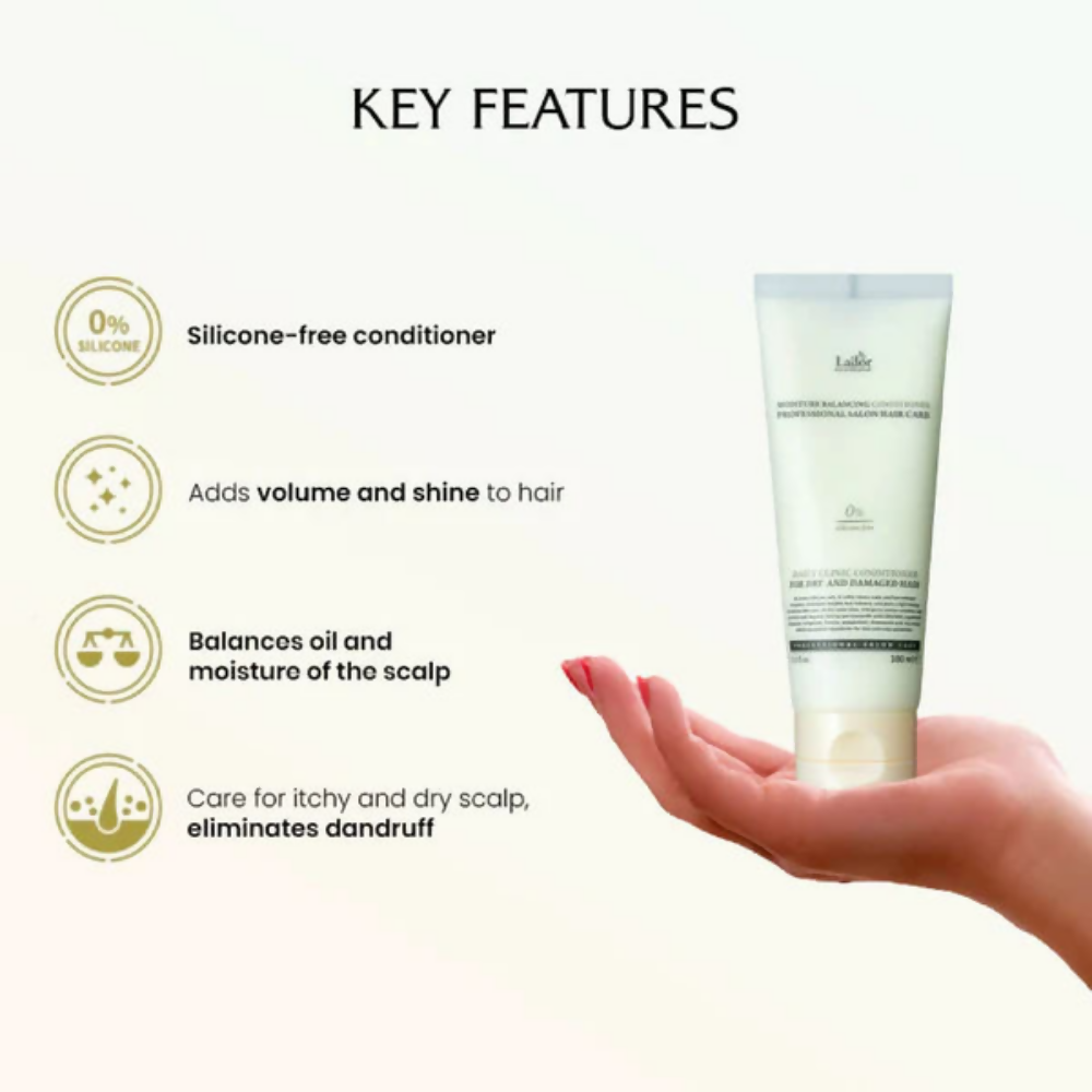 La'dor Korean Moisture Balancing Conditioner for Dry, Dull & Frizzy Hair - Paraben & Sulphate Free | Grocsy
