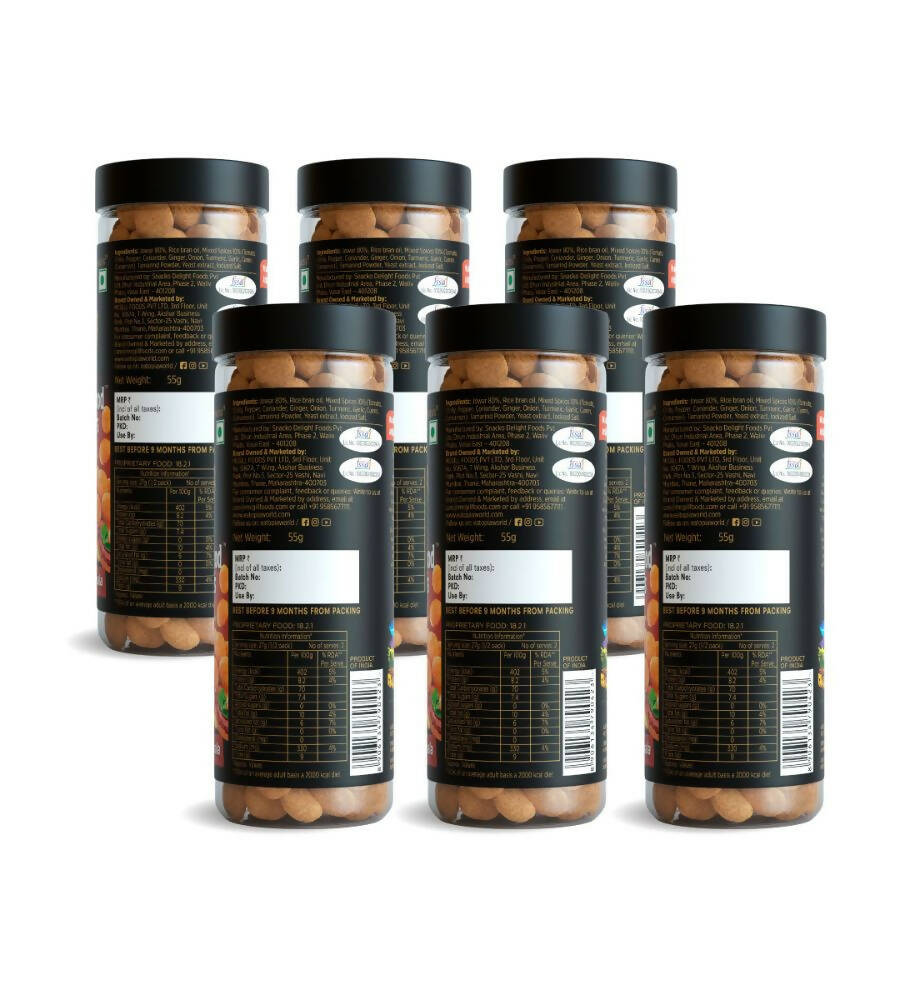 Eatopia Superfoods Jowar Puffs - Mood Masala | Grocsy