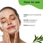 Pilgrim Australian Gel Face wash Purifying with Tea Tree, 1% Salicylic acid & CICA For Oily Skin, Acne And Pimples | Grocsy
