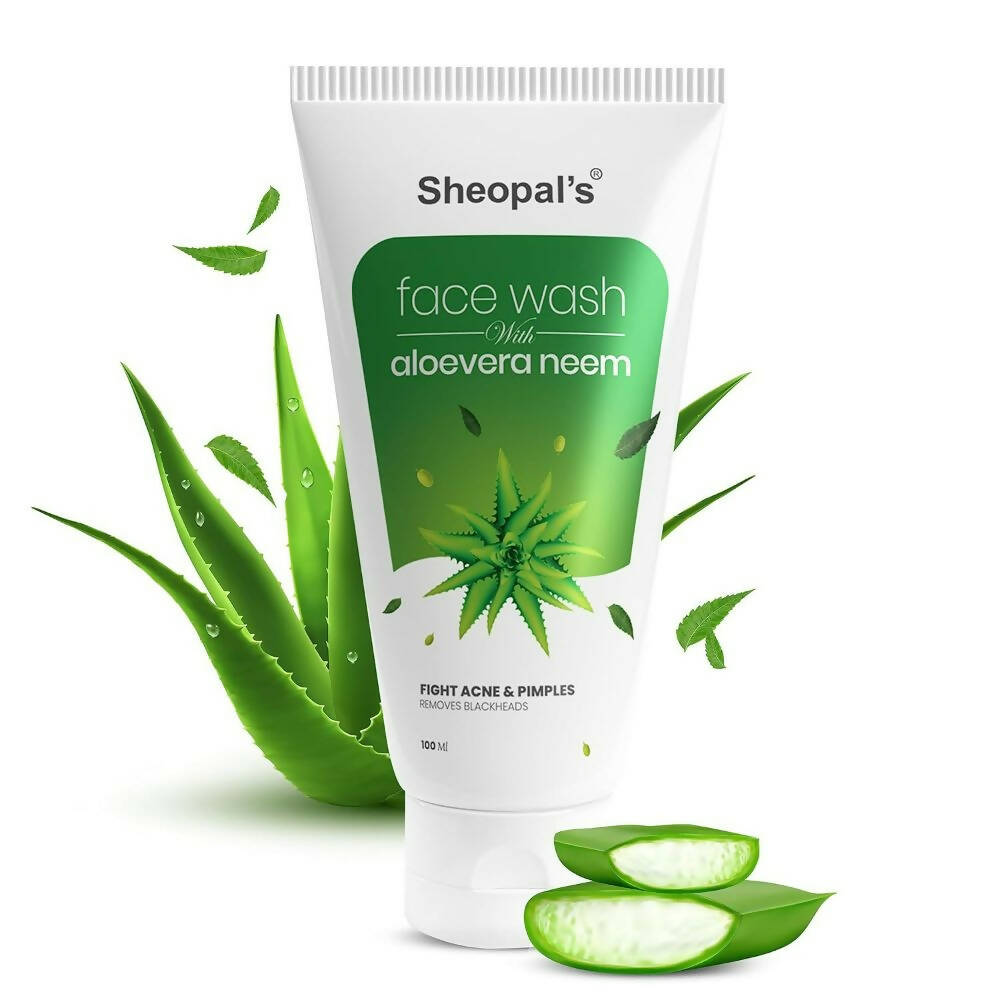Sheopal's Aloevera Neem Face Wash | Grocsy