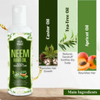 Old Tree Neem Hair Oil for Dandruff & Scalp Care | Grocsy