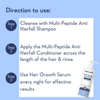 WishCare Multi-Peptide Anti Hairfall Shampoo With Rosemary | Grocsy