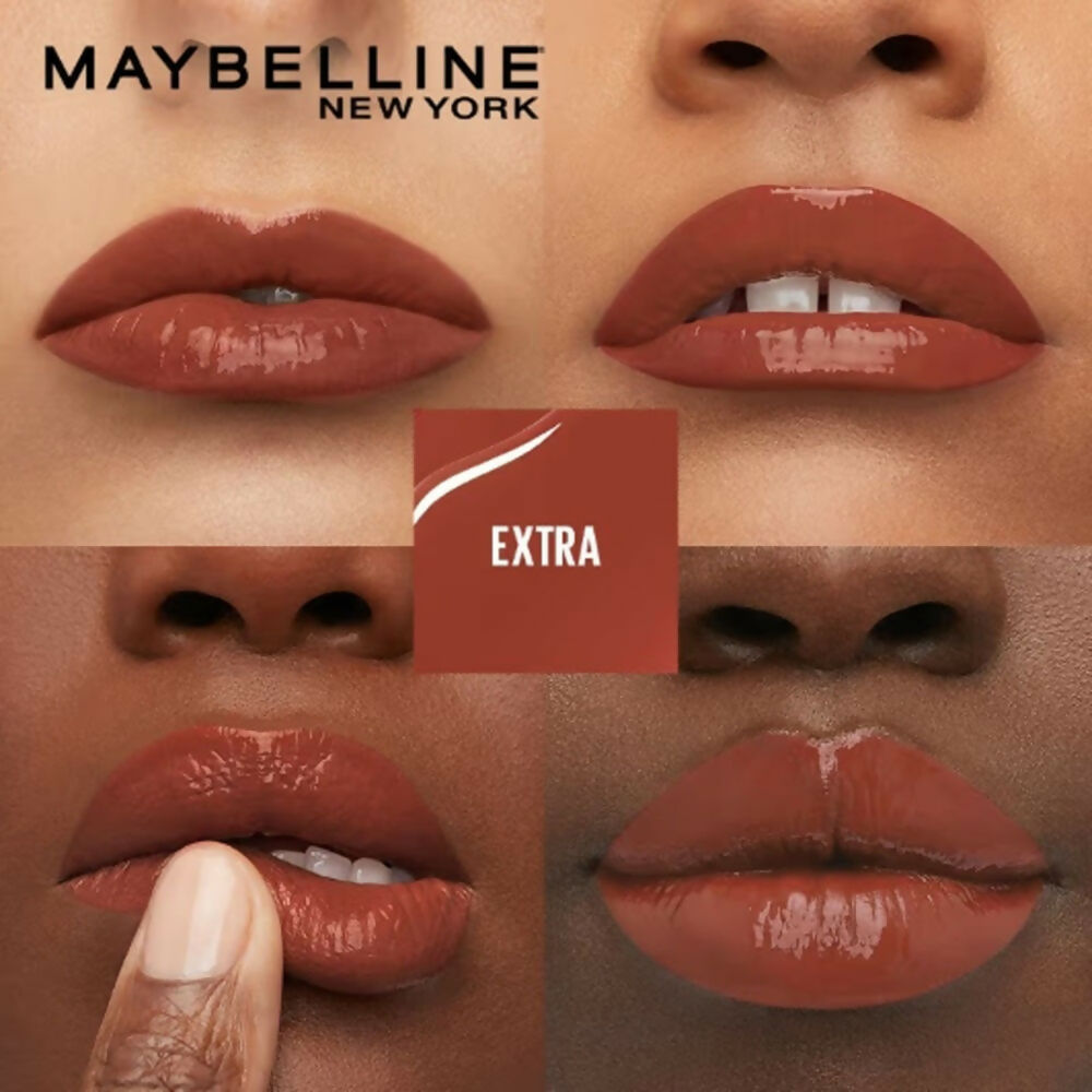Maybelline New York Super Stay Vinyl Ink Liquid Lipstick, Instant Shine Lasts Up To 16H - Extra | Grocsy
