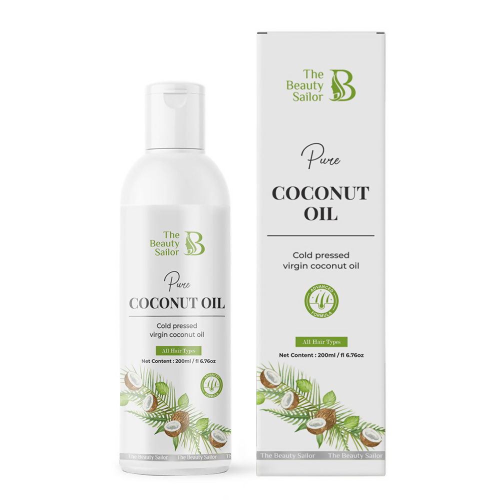 The Beauty Sailor Pure Coconut Hair Oil | Grocsy