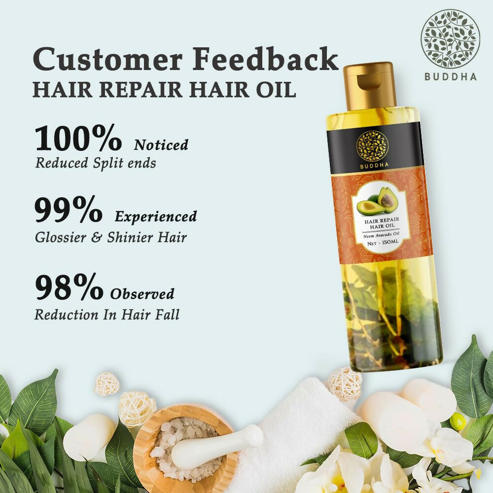 Buddha Natural Hair Repair Treatment Oil | Grocsy