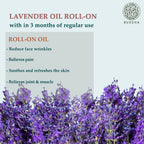 Buddha Natural Lavender Therapeutic Roll-On - For Stress Relief, Headaches, & Insomnia Deodorant Roll-on | Grocsy
