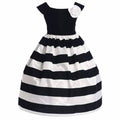 Asmaani Baby Girl's Multi- Coloured Satin A-Line Maxi Full Length Dress (AS-DRESS-22155) | Grocsy