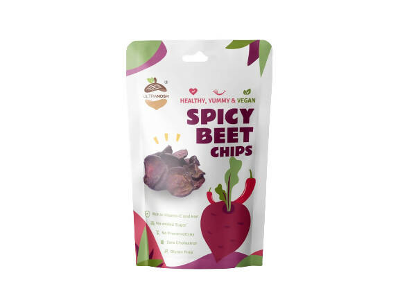 Ultranosh Spicy Beet Chips | Grocsy