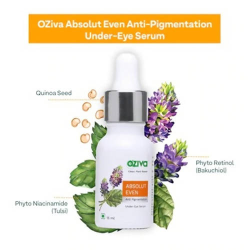 OZiva Absolut Even Anti-Pigmentation Under-Eye Serum | Grocsy