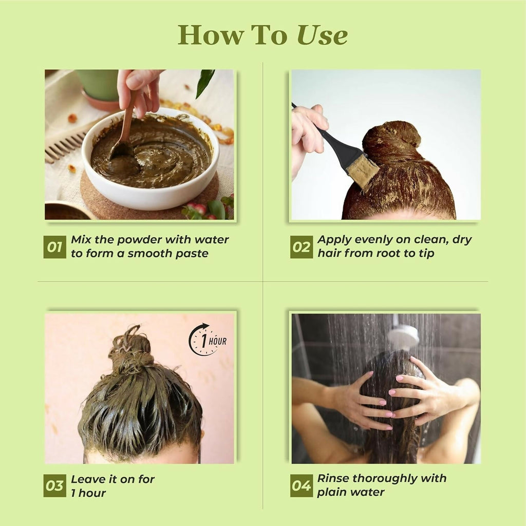 Prem Dulhan Hair Henna Natural Henna Based Hair Color | Grocsy