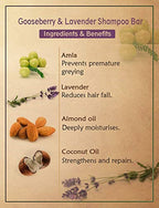 Ancient Living Gooseberry & Lavender Shampoo Bar | Grocsy